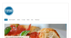 Desktop Screenshot of pizzeriafarina.it